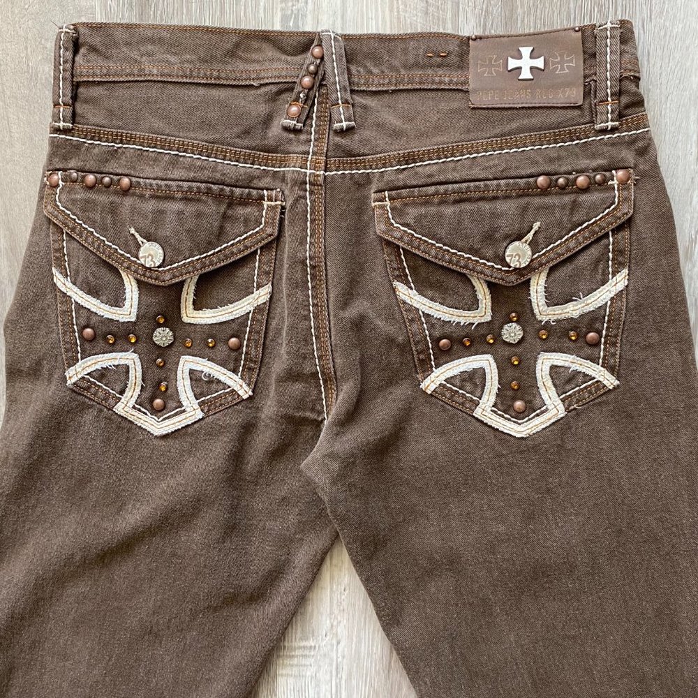 📦SOLD📦 Vintage Y2K Pepe London Jeans - Picture 5 of 10